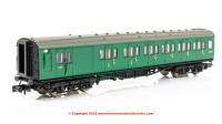 2P-012-375 Dapol Maunsell Corridor Brake Composite Class Coach number S6567 in BR SR Green livery
